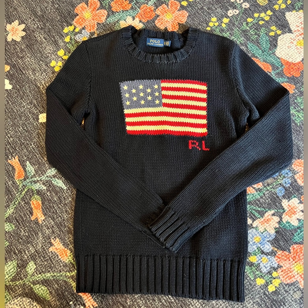 Polo Ralph Lauren Classic Flag Sweater
